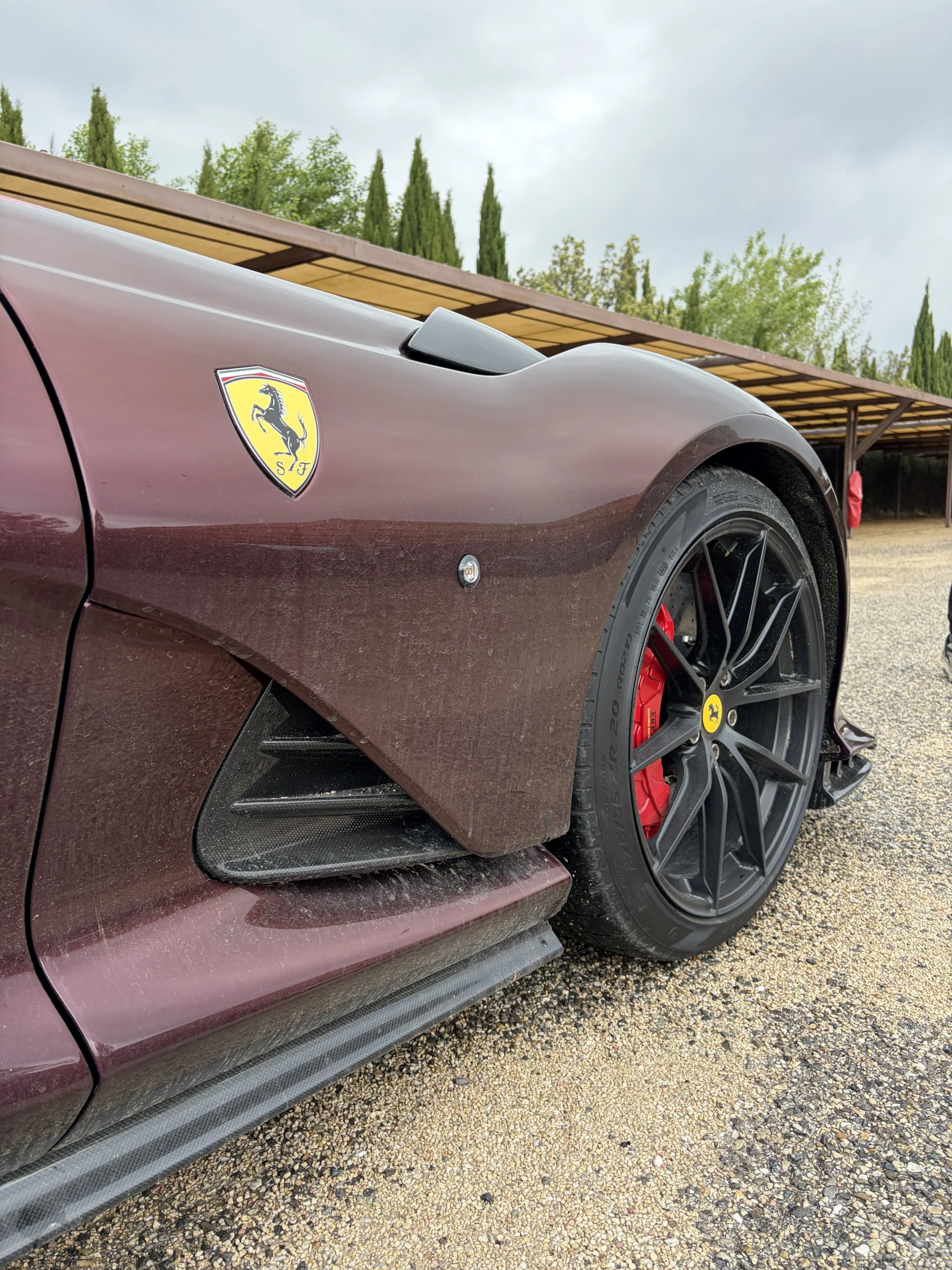 Ferrari 812 Aperta avant rénovation