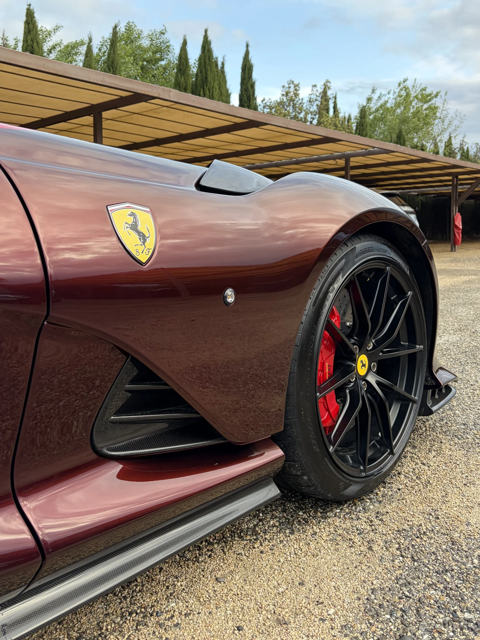 Ferrari 812 Aperta après rénovation à la vapeur